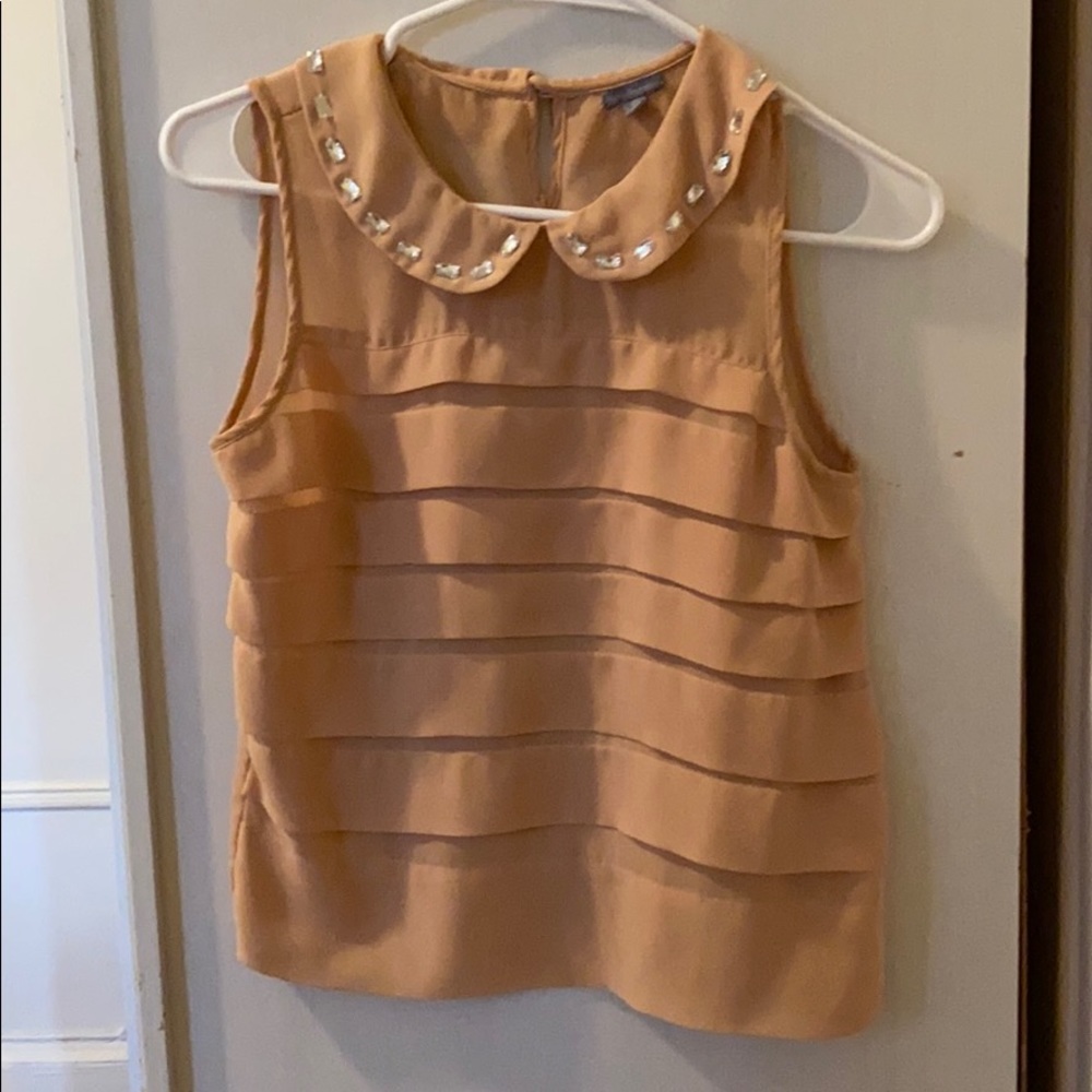 Charlotte Russe top with sequin collar
